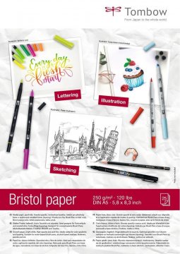 Tombow Blok za crtanje Bristol A5