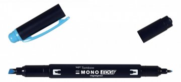 Tombow Signir MONO edge, sky blue