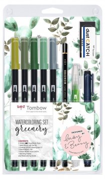 Tombow Set za akvarel Greenery