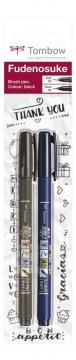 Tombow Set 2 flomastera Fudenosuke